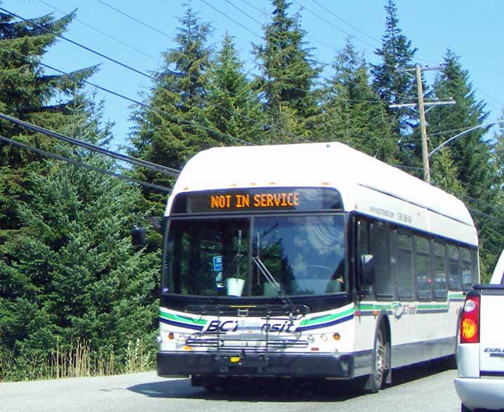 BC Transit Whistler New Flyer H40LFR Fuel Cell Bus